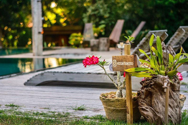 Casa Jambo Trancoso - Oásis divino perto da praia